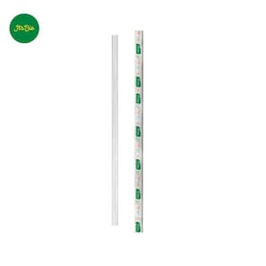 Canudo Bio Comum Sache Papel 5 Mm Cristal Pp C/ 100 Un.