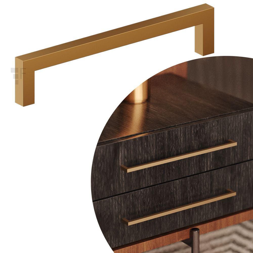 Puxador IL 811 - Dourado Matte - 192MM