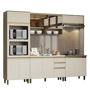 Cozinha Completa 5 Peças Connect com Torre Quente e Lateral - Móveis Henn