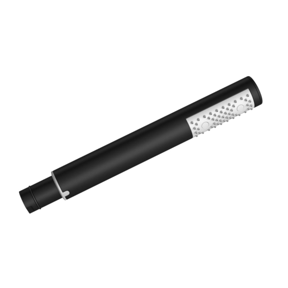 Ducha Manual Cilindrica Deca Black Matte 4806.Bl.Cil.Mt