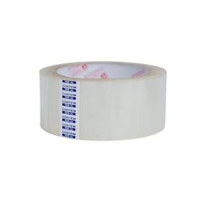 Kit C/ 6 Rolos Fita Adesiva Transparente Durex Para Embalar - 45MM X 100 Metros