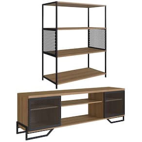 Rack 180 Cm 2 PT Estante 77 Cm Industrial 27X24 Mell Preto PP