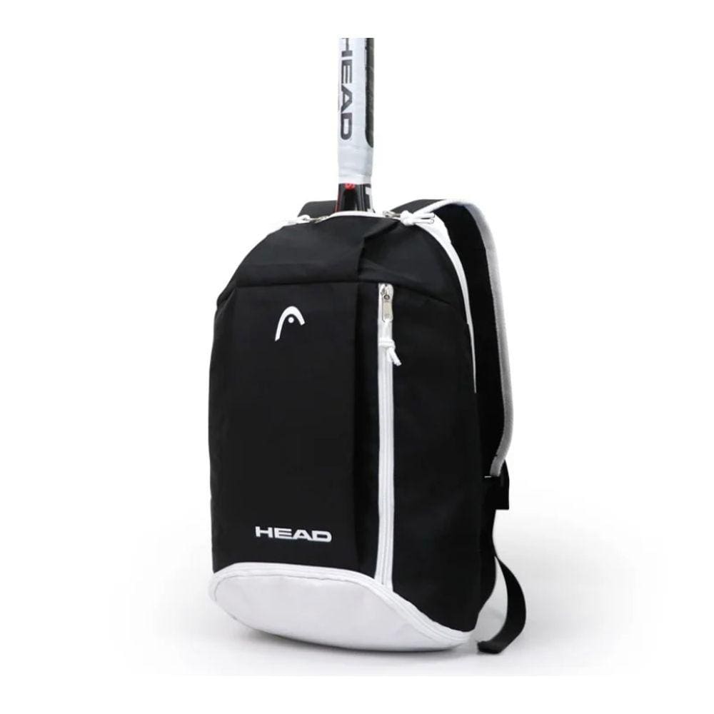 Mochila Raqueteira Head Preta com Branca