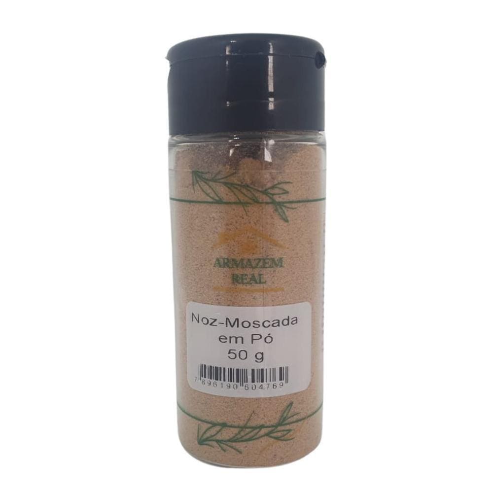 Especiaria Noz Moscada Moída em Pó 50g | Origem Indonésia
