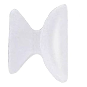Plaqueta Nariz Silicone Óculos 20 Prs Gota Fosca 3,5mm