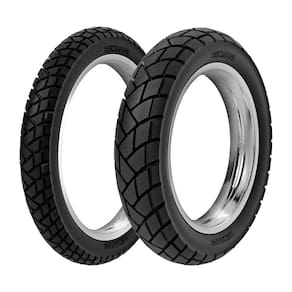 Jogo Pneus de Moto Rinaldi R34 90/90-21 54S + 120/80-18 62S TT