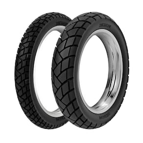 Jogo Pneus de Moto Rinaldi R34 2.75-18 42P + 90/90-18 57P TT