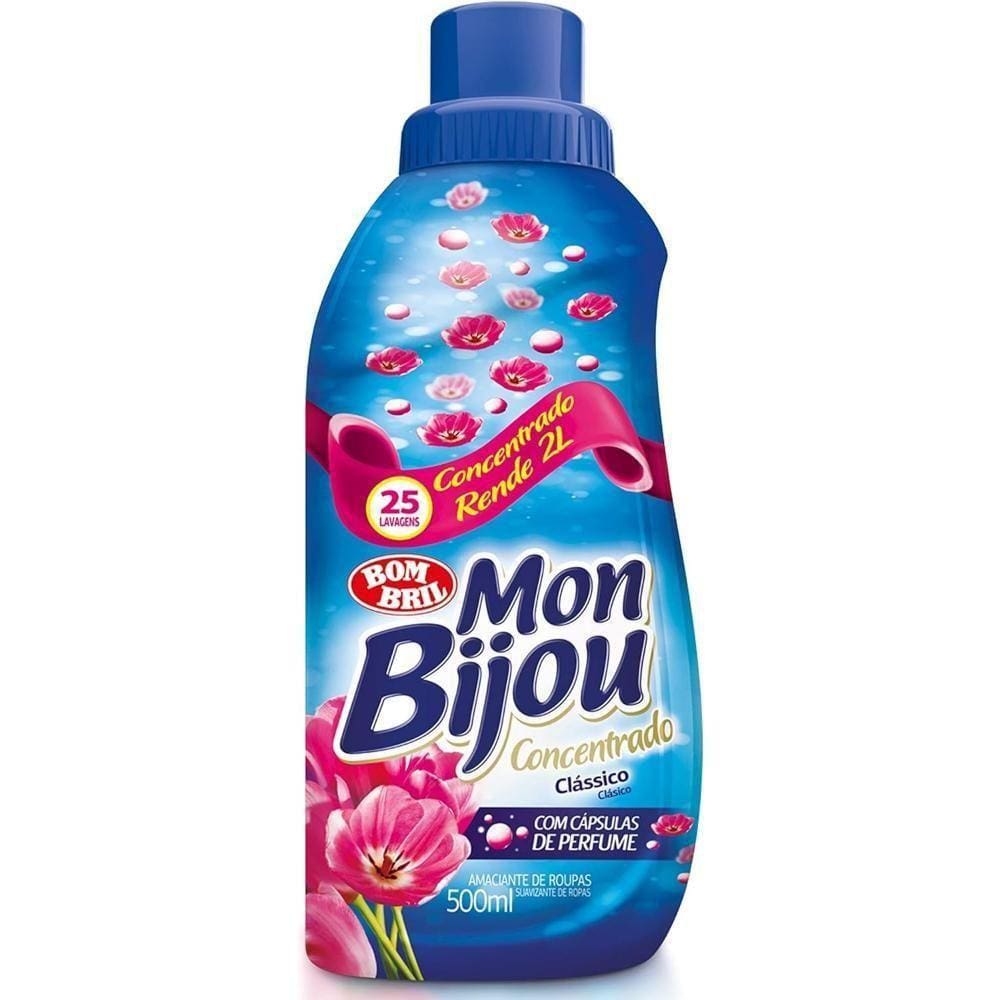 Amaciante Mon Bijou Concentrado Clássico 500ml