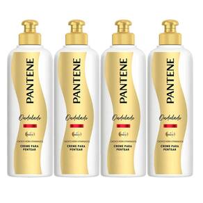 Kit 4 Cremes Para Pentear Pantene Cachos Hidra-Vitaminados Ondulado 240g
