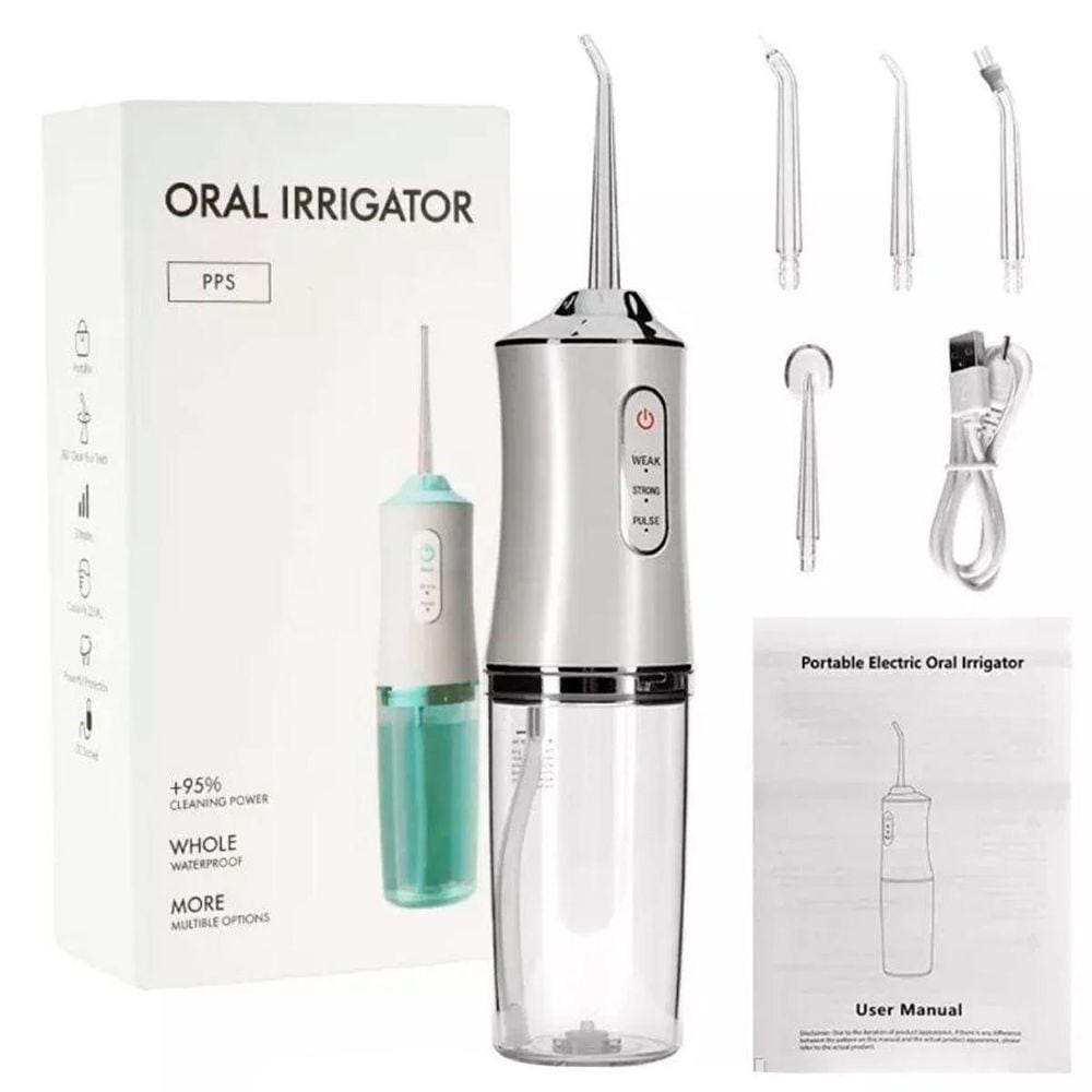 Irrigador Bucal Jato D`Água Dental - Branco 110v/220v
