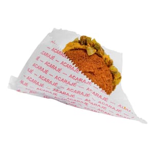 Kit C/ 10 Pcts. De Saco Papel Mono P/ Acaraje (16X22cm.) C/ 500 Un.