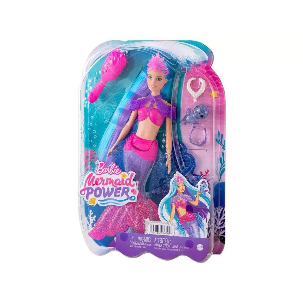 Boneca Barbie Mermaid Power Azul