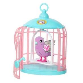 Boneco - Little Live Pets Passaros Roxo BARAO