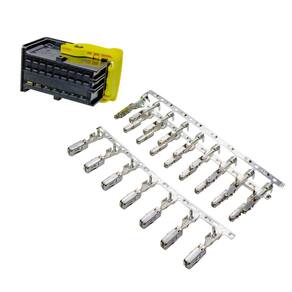 Kit Conector Painel 310 Moderno 25 Vias Fêmea - R7 - ETE6078