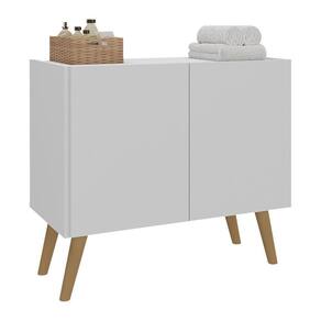 Gabinete Banheiro 62,5cm Multimóveis Mp5045 Branco/natural