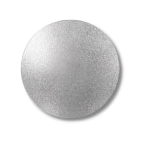 Kit 10 Unidades Cake Board para Bolo Disco Prata 26cm