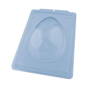 Forma BWB Silicone 3 Partes Ovo De Páscoa Liso 1 Kg Sp53 C/ 15un