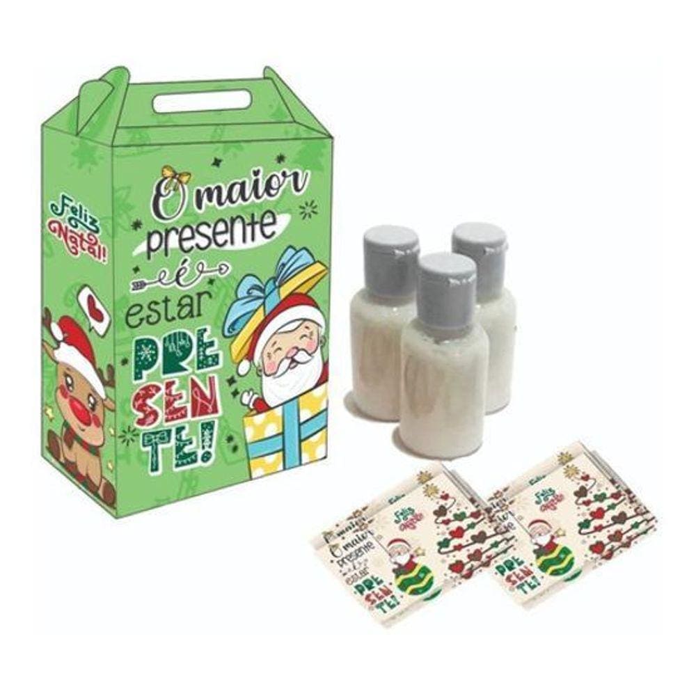 Kit 20 Caixinhas + 20 Mini Hidratantes - Kibunitinho