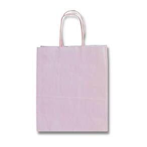 Sacola Para Presente Kraft Rosa Bebe 17,5X8,0X21,5 C/ 30 Un.