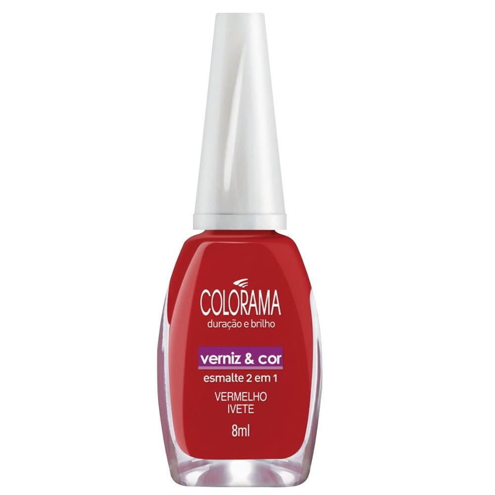 Esmalte Colorama Vermelho Ivete Cremoso 8ml
