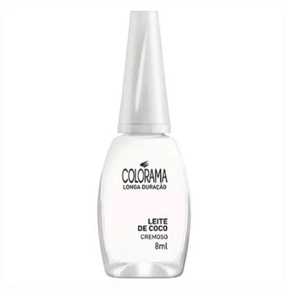 Esmalte Colorama Leite de Coco Cremoso 8ml