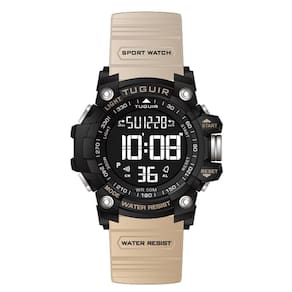 Relógio Masculino Tuguir Digital TG290 Preto e Bege