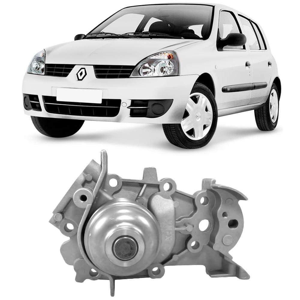 Bomba Dágua Renault Clio 1.0 16v 2001 a 2016 Indisa