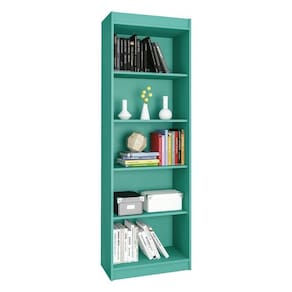 Estante Organizadora 57cm Multimóveis Cr25251 Turquesa Rústico Turquesa Rústico