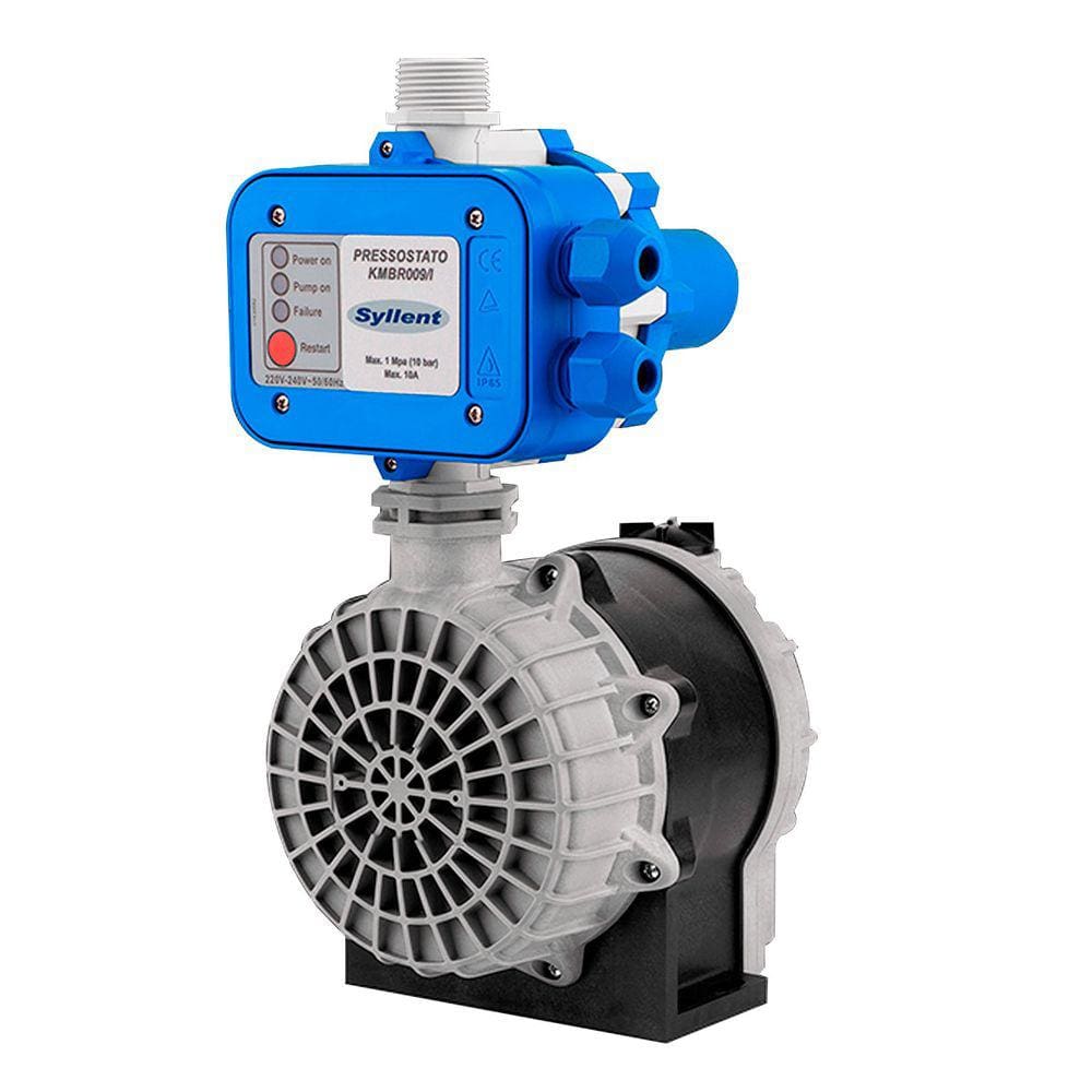 Bomba Pressurizadora com Pressostato Eletrônico Syllent 3/4CV 220V