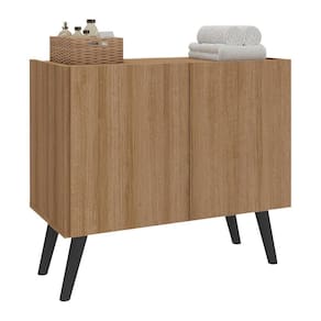Gabinete Banheiro 62,5cm Multimóveis Mp5045 Rustic/preto
