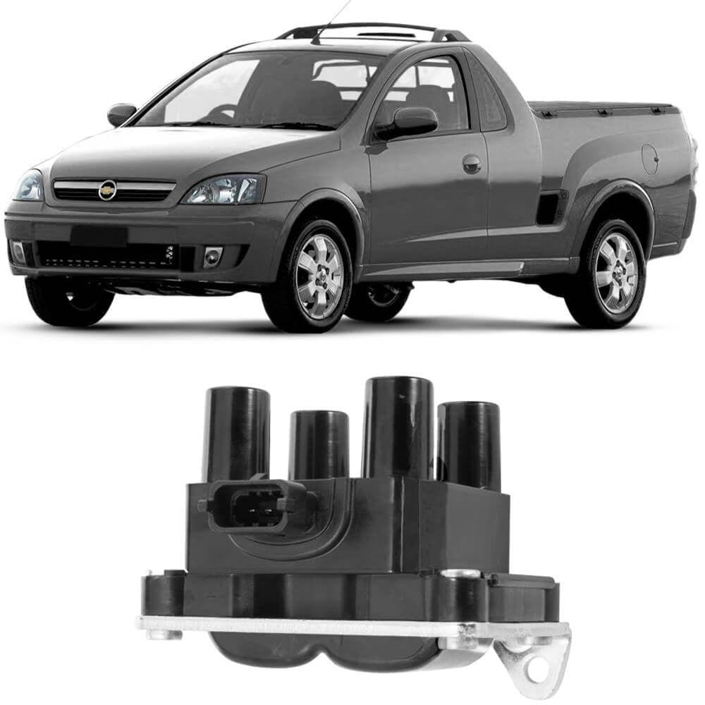 Bobina Ignição Chevrole Montana 1.4 1.8 2004 a 2010 Bosch