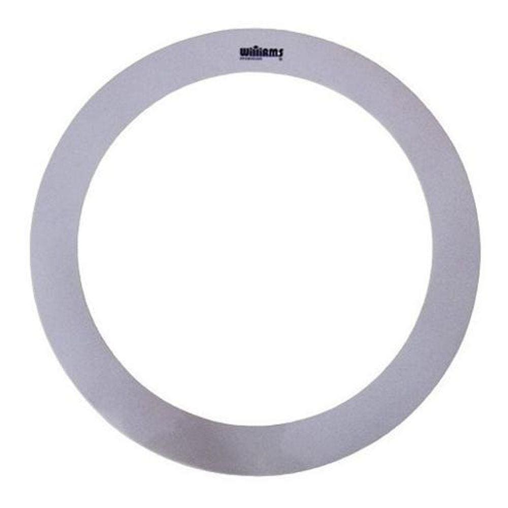 Abafador Bateria 12`` Branco Williams | Controle Sustain