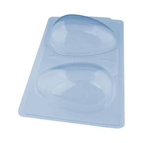 Forma BWB Silicone 3 Partes Ovo De Páscoa Liso 500g Sp51 C/ 18un