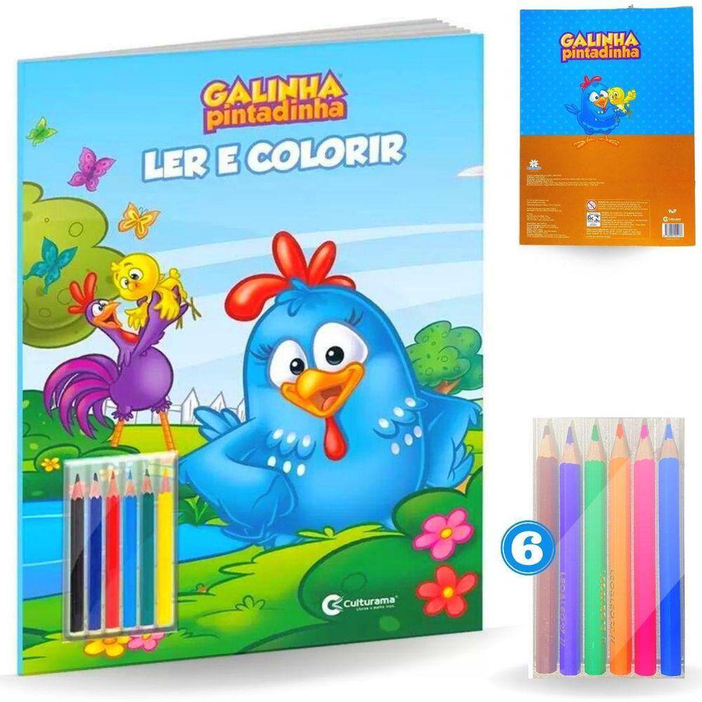 365 Desenhos para Colorir – Galinha Pintadinha