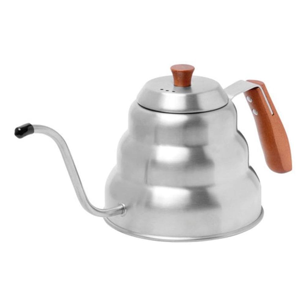 Chaleira Bico Fino Inox Madeira