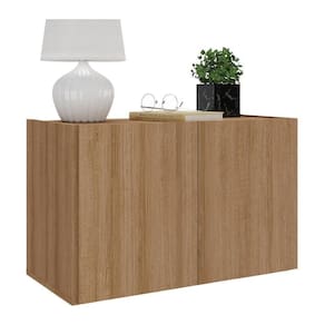 Mesa De Cabeceira Suspensa 2 Portas Multimóveis Mp4132 Rustic Rustic
