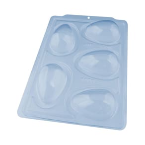 Forma BWB Ovo De Páscoa 100g Sp48 Silicone 3 Partes C/ 20 Un.