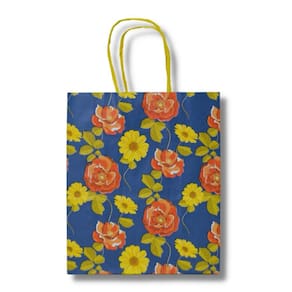 Sacola Chita Flores (17,5X8,5X21,5Cm) C/ 10X10 Un.