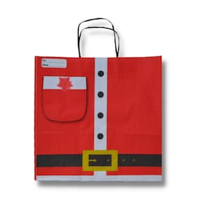 Sacola Natal Noel (30,5X11,5X30,5Cm) C/ 10X10 Un.