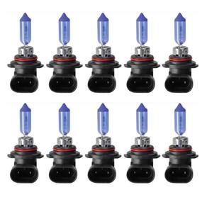 10X Lampada Super Branca Hb4 12V P22D 51W 8500K Automotiva