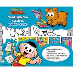 Cascão - Livro para Colorir Turma do Limoeiro