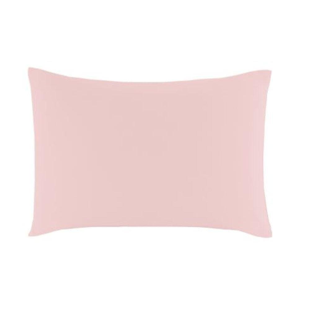 Jogo de Fronha Altenburg Malha Fio Penteado 100% Algodão 50cm x 70cm - Rosa