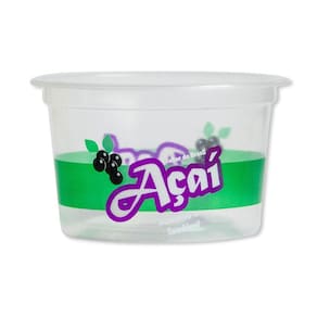 Pote P/ Acai 250 Ml. C/ 50 Un.