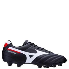 Chuteira Mizuno Campo Morelia Preto Branco-Masculino