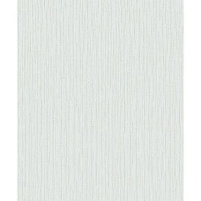 Papel De Parede Importado Listras Vertical Creme, Azul E Dourado.