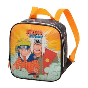 Lancheira Naruto e Jiraya Amarelo - Pacific | 23x20x10 cm