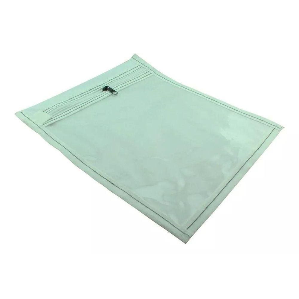 Kit 10 Porta Ordem Óticas C/zíper C210 Branco