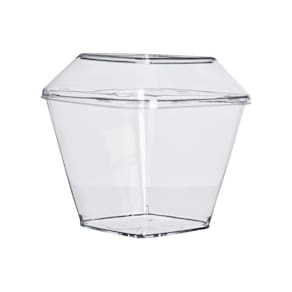 Kit Pote/Tampa 180 Ml. Cristal C/ 24X10 Un.