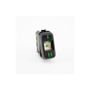 Interruptor de Tecla Mercedes Caminhões Ônibus 1988 a 2012 Preto 24 Volts 2 Posições Sem Retorno LE - Kostal - 3931031