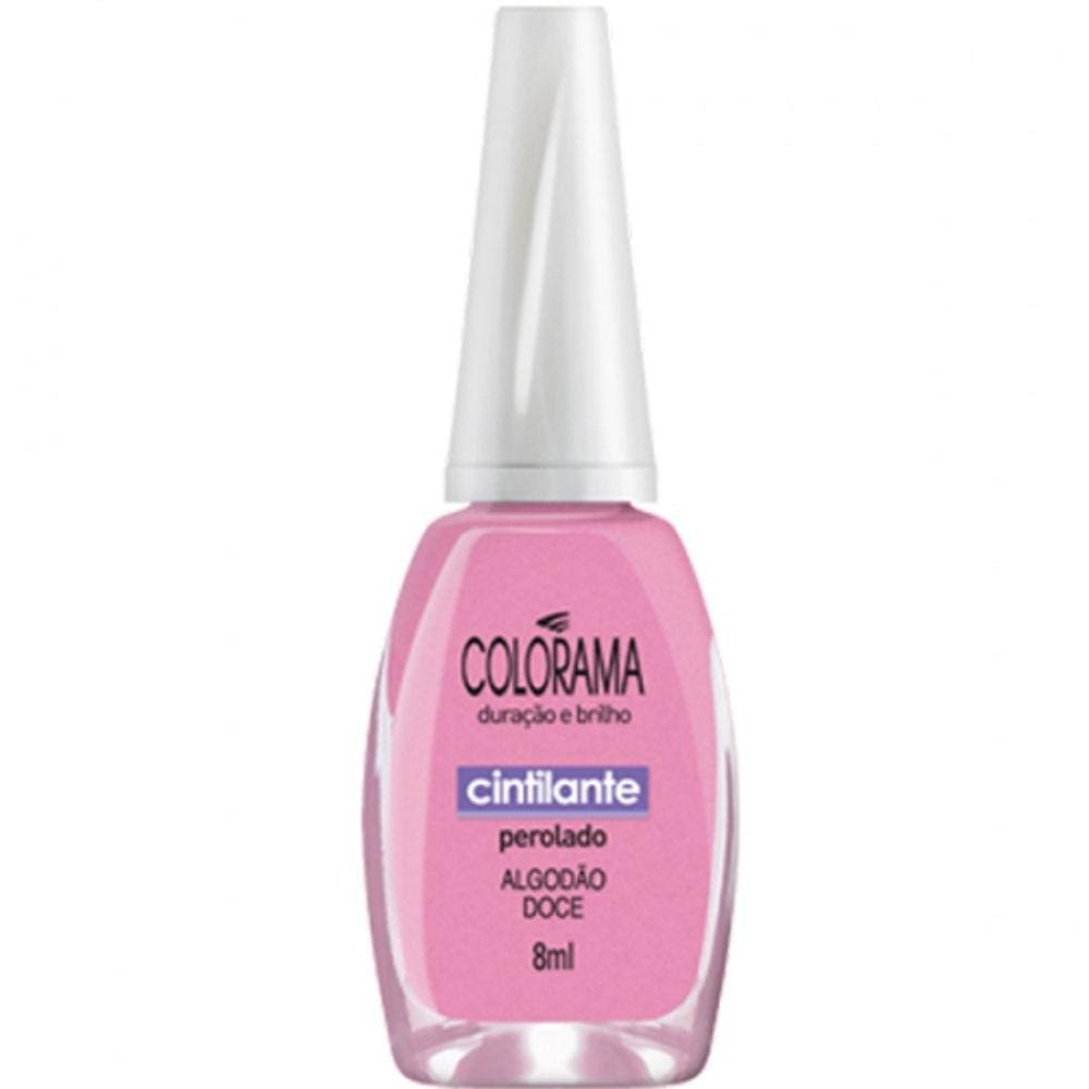 Esmalte Color Cintilante Algodao Doce